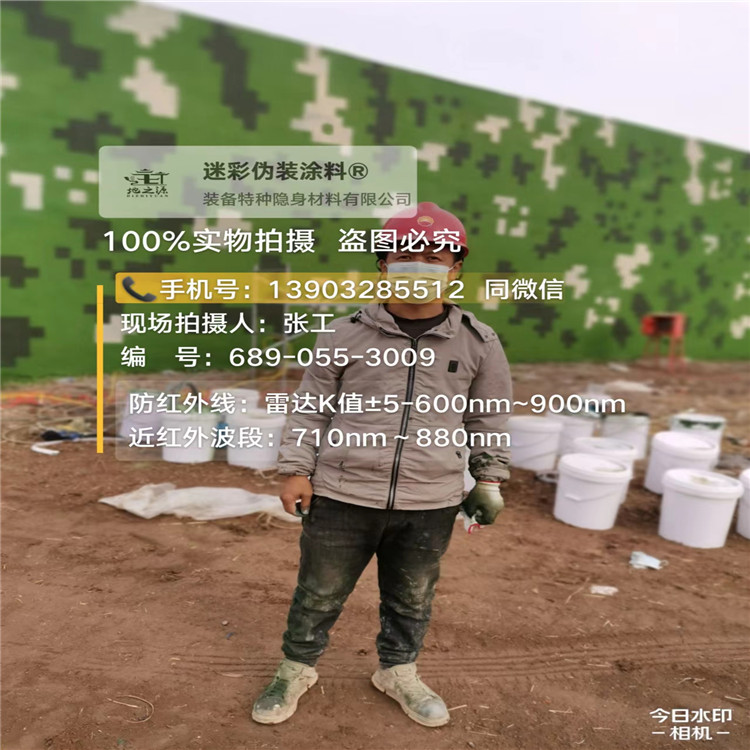 三亚​包括外墙、护坡、水泥地面建筑物的迷彩喷涂
